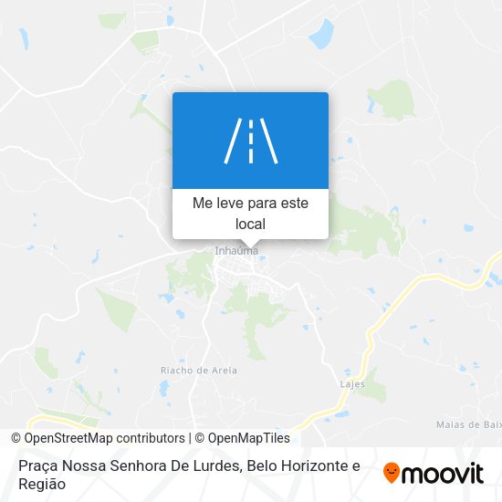 Praça Nossa Senhora De Lurdes mapa
