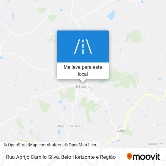 Rua Aprijo Camilo Silva mapa