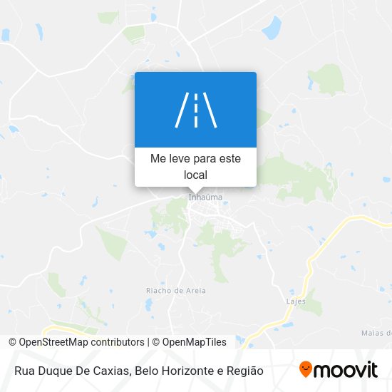 Rua Duque De Caxias mapa