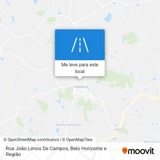 Rua João Limos De Campos mapa