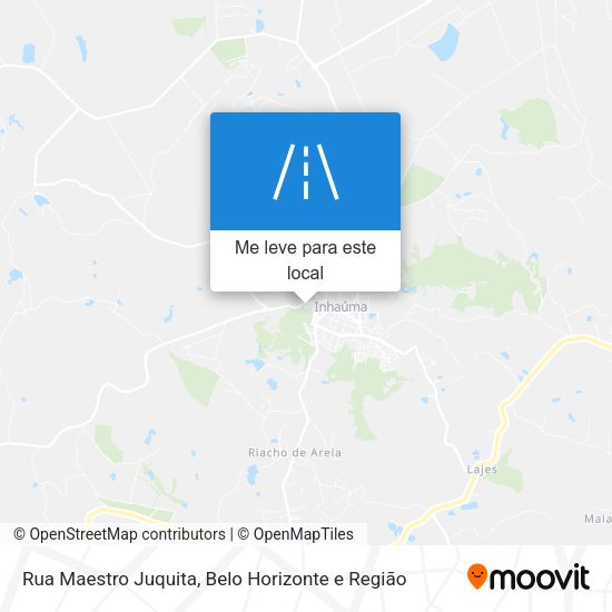 Rua Maestro Juquita mapa