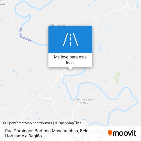 Rua Domingos Barbosa Mascarenhas mapa