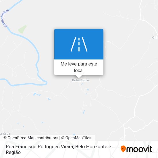 Rua Francisco Rodrigues Vieira mapa
