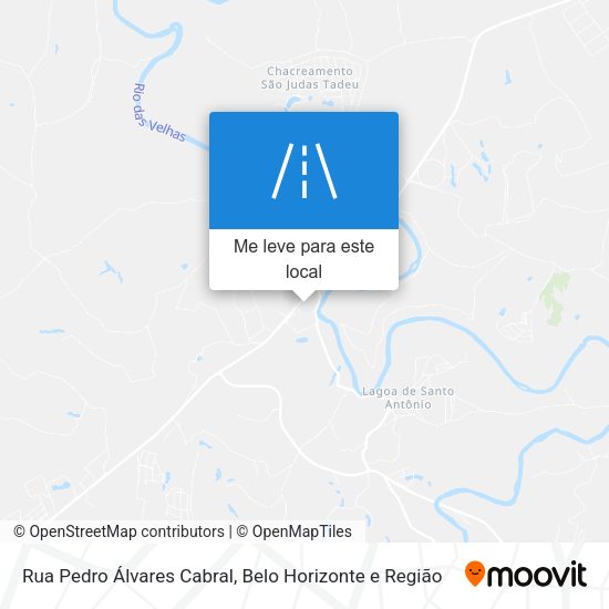 Rua Pedro Álvares Cabral mapa
