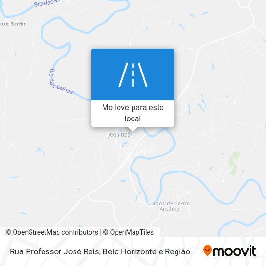 Rua Professor José Reis mapa