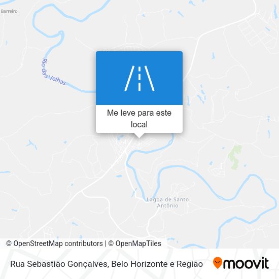Rua Sebastião Gonçalves mapa