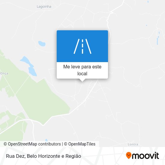 Rua Dez mapa