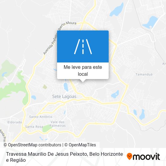 Travessa Maurilio De Jesus Peixoto mapa