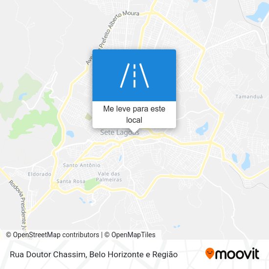 Rua Doutor Chassim mapa