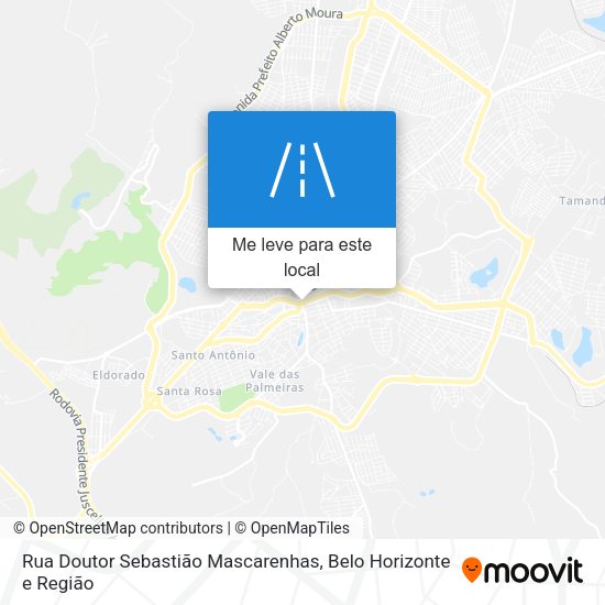 Rua Doutor Sebastião Mascarenhas mapa