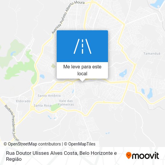 Rua Doutor Ulisses Alves Costa mapa