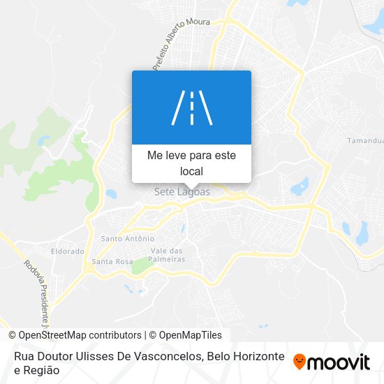 Rua Doutor Ulisses De Vasconcelos mapa