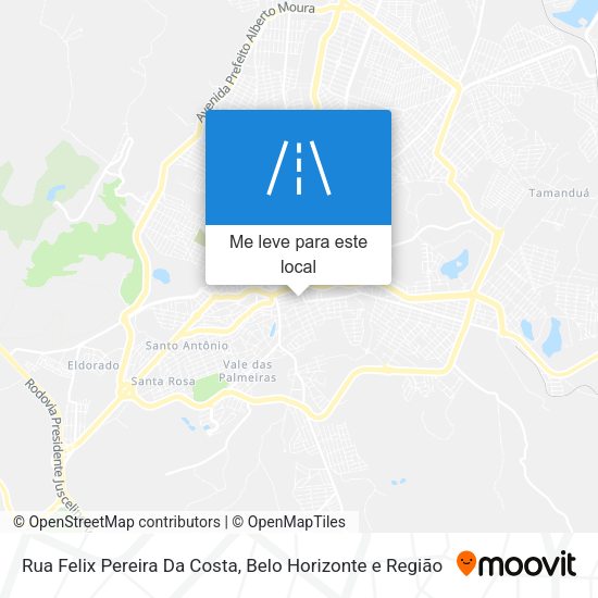 Rua Felix Pereira Da Costa mapa