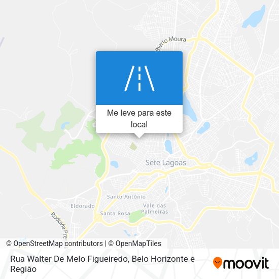 Rua Walter De Melo Figueiredo mapa