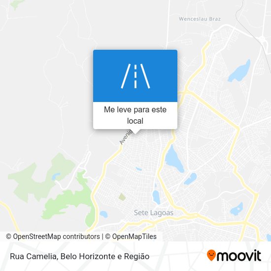 Rua Camelia mapa
