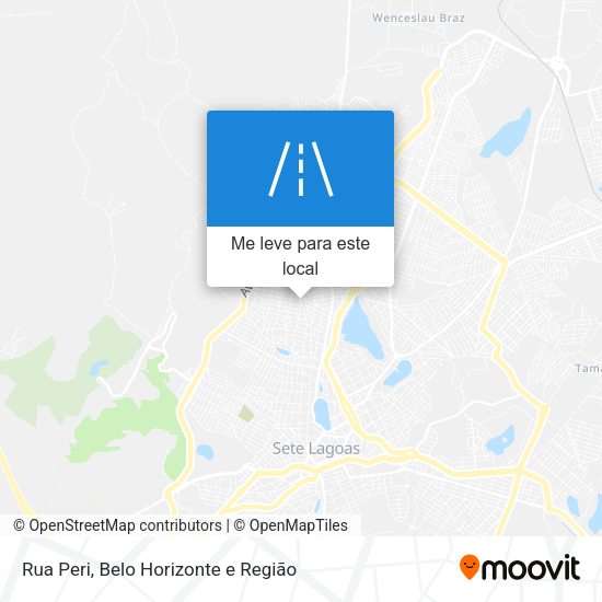 Rua Peri mapa