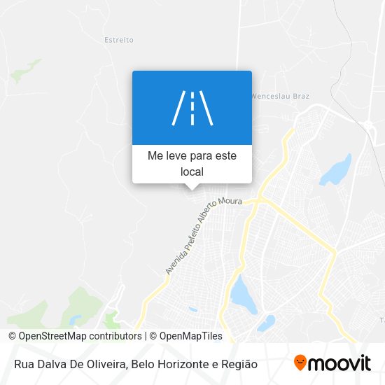 Rua Dalva De Oliveira mapa