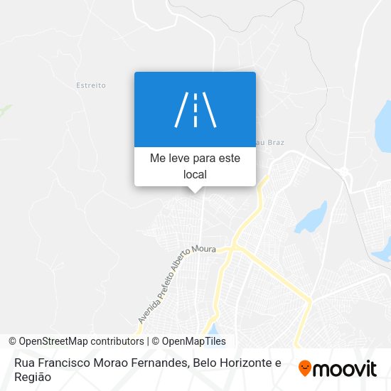 Rua Francisco Morao Fernandes mapa