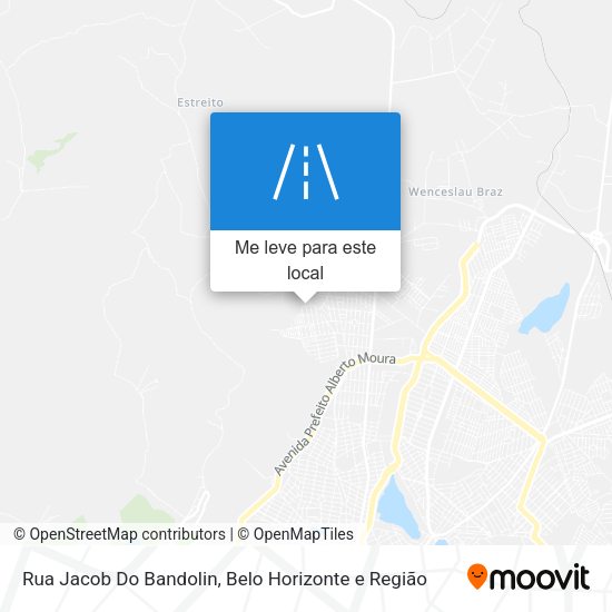 Rua Jacob Do Bandolin mapa