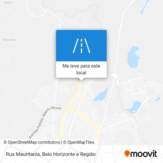 Rua Mauritania mapa