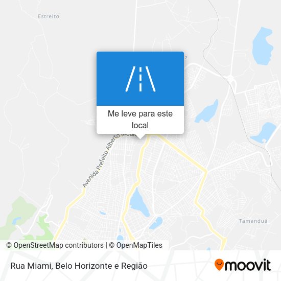 Rua Miami mapa