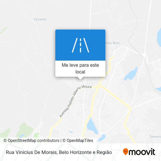 Rua Vinicius De Morais mapa