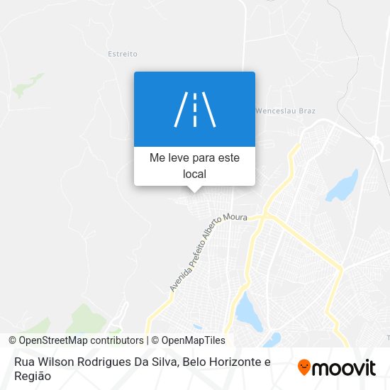 Rua Wilson Rodrigues Da Silva mapa