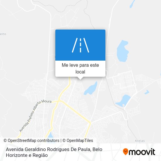 Avenida Geraldino Rodrigues De Paula mapa