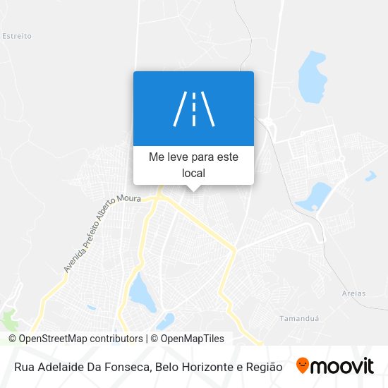 Rua Adelaide Da Fonseca mapa