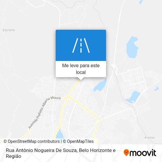 Rua Antônio Nogueira De Souza mapa