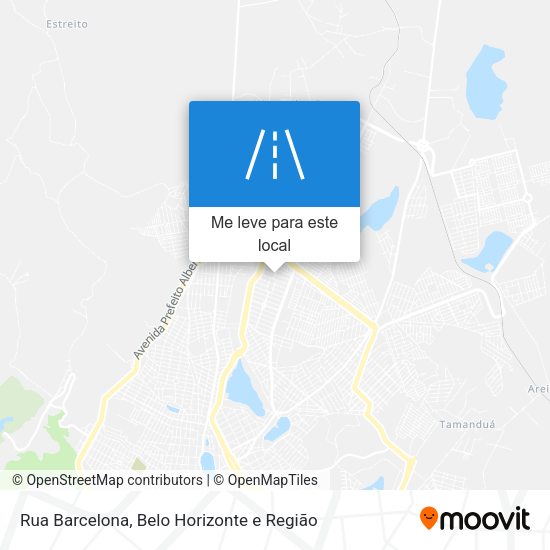 Rua Barcelona mapa