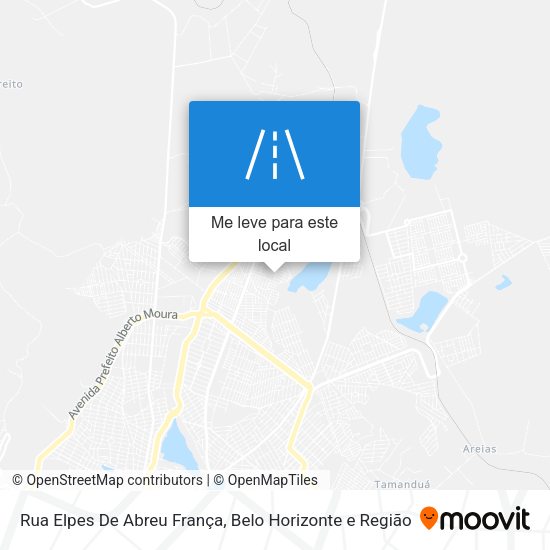 Rua Elpes De Abreu França mapa