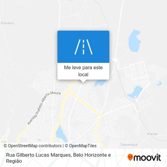 Rua Gilberto Lucas Marques mapa
