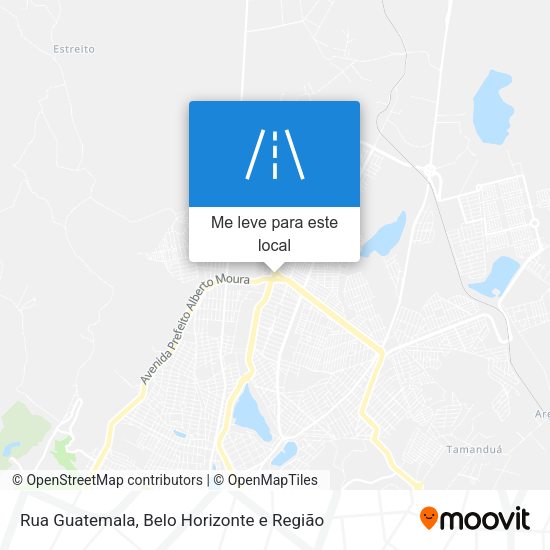 Rua Guatemala mapa