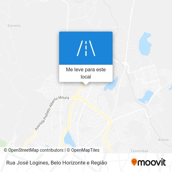 Rua José Logines mapa