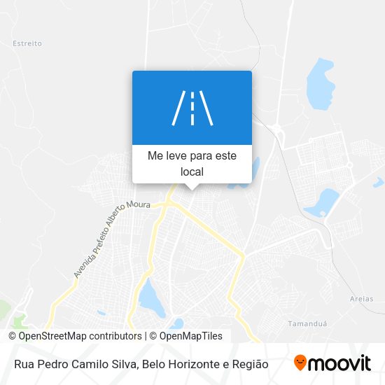 Rua Pedro Camilo Silva mapa