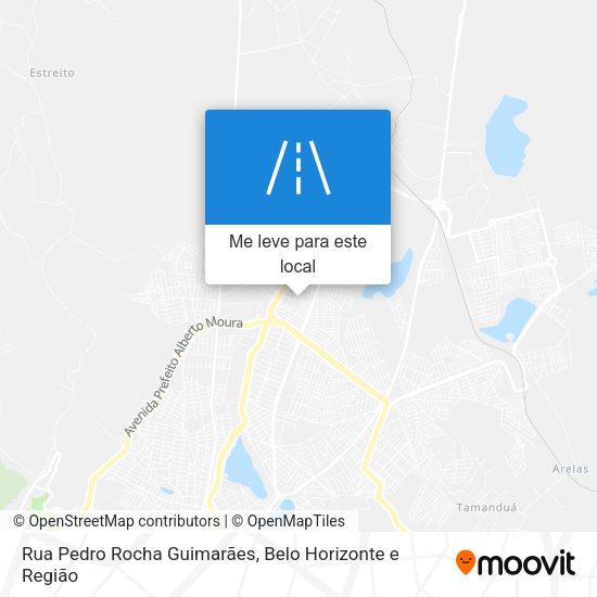 Rua Pedro Rocha Guimarães mapa