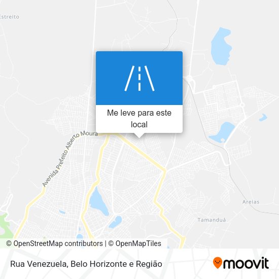 Rua Venezuela mapa