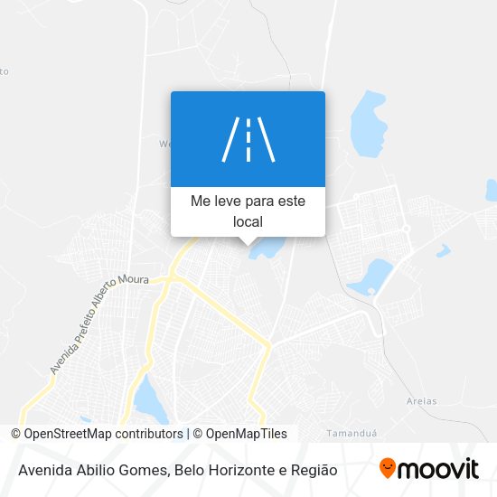 Avenida Abilio Gomes mapa