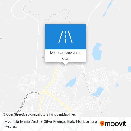 Avenida Maria Anália Silva França mapa