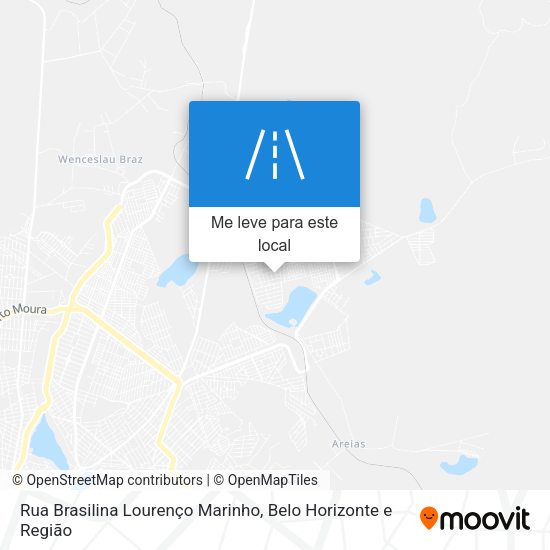 Rua Brasilina Lourenço Marinho mapa