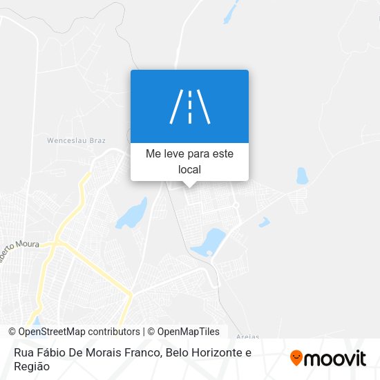 Rua Fábio De Morais Franco mapa