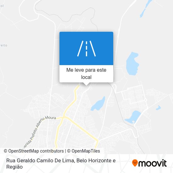 Rua Geraldo Camilo De Lima mapa