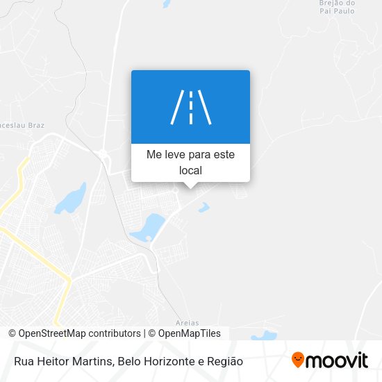 Rua Heitor Martins mapa