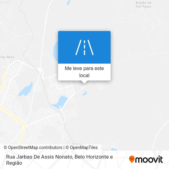 Rua Jarbas De Assis Nonato mapa