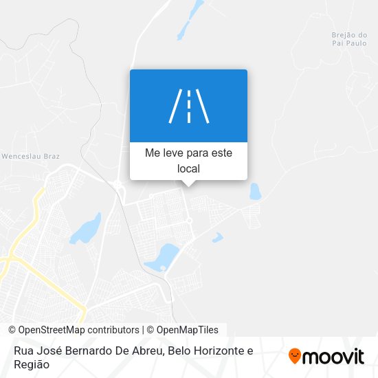 Rua José Bernardo De Abreu mapa
