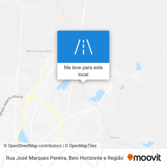 Rua José Marques Pereira mapa