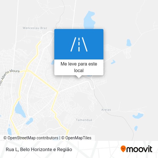Rua L mapa