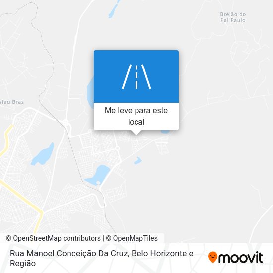 Rua Manoel Conceição Da Cruz mapa