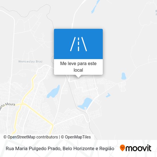 Rua Maria Pulgedo Prado mapa